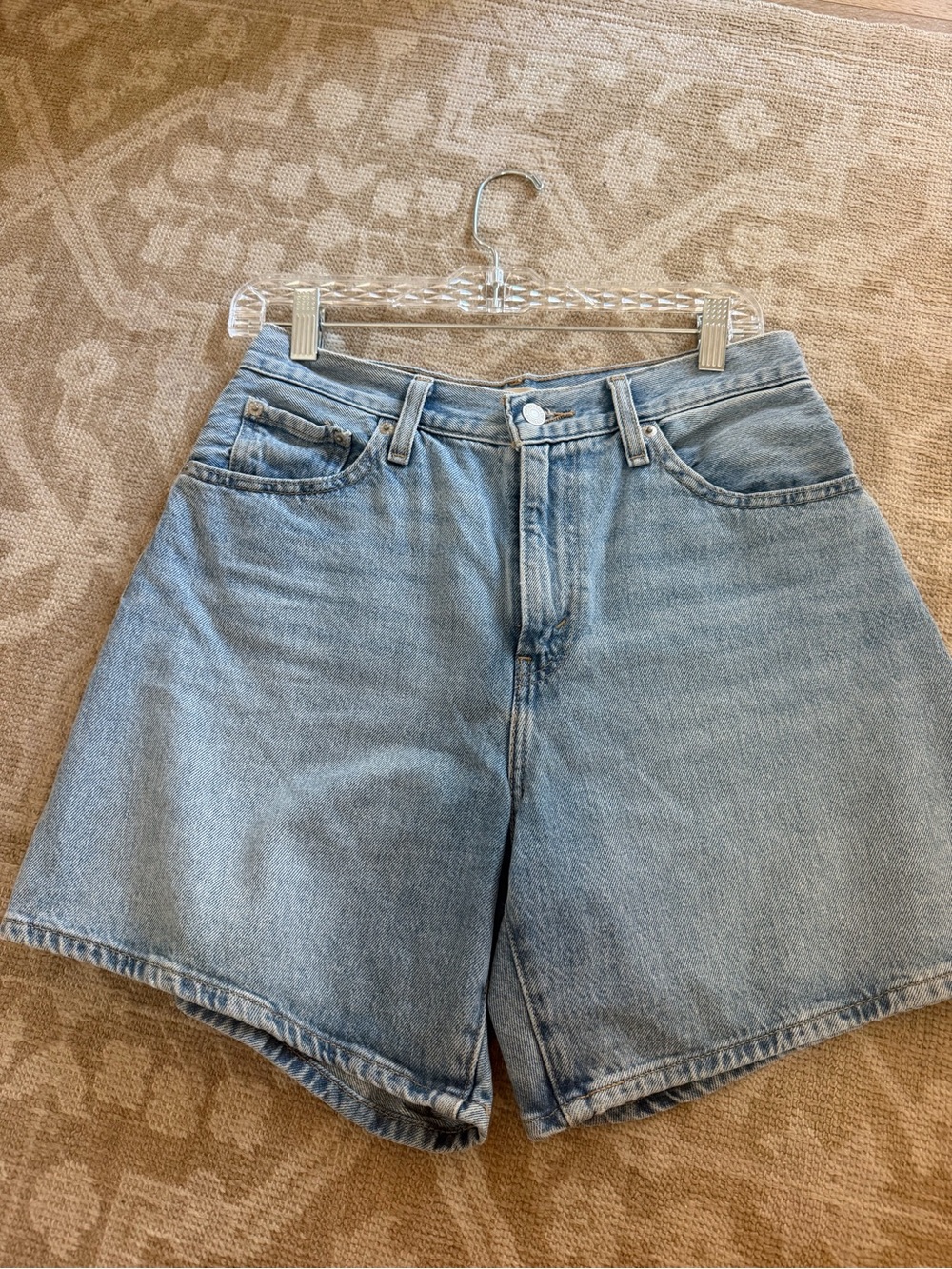Levi’s high baggy shorts